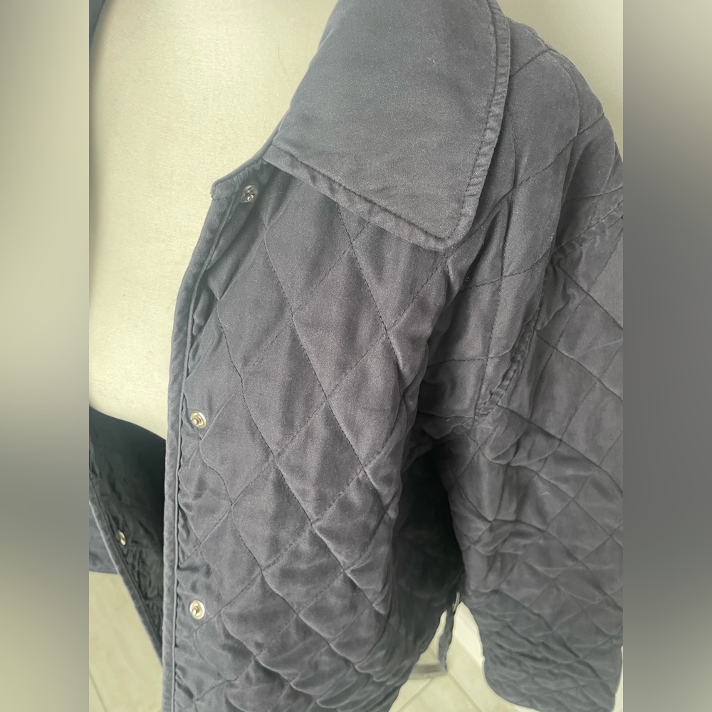 VINTAGE quilted shacket size M/L - Picture 2 of 5
